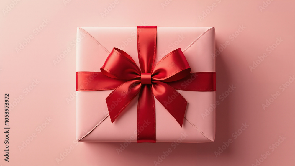 Elegant Gift Card with Red Ribbon Bow: Perfect for Holiday Marketing, E-commerce, and Special Occasions Elegant Gift Card with Red Ribbon Bow: Perfect for Holiday Marketing, E-commerce, and Special Occasions