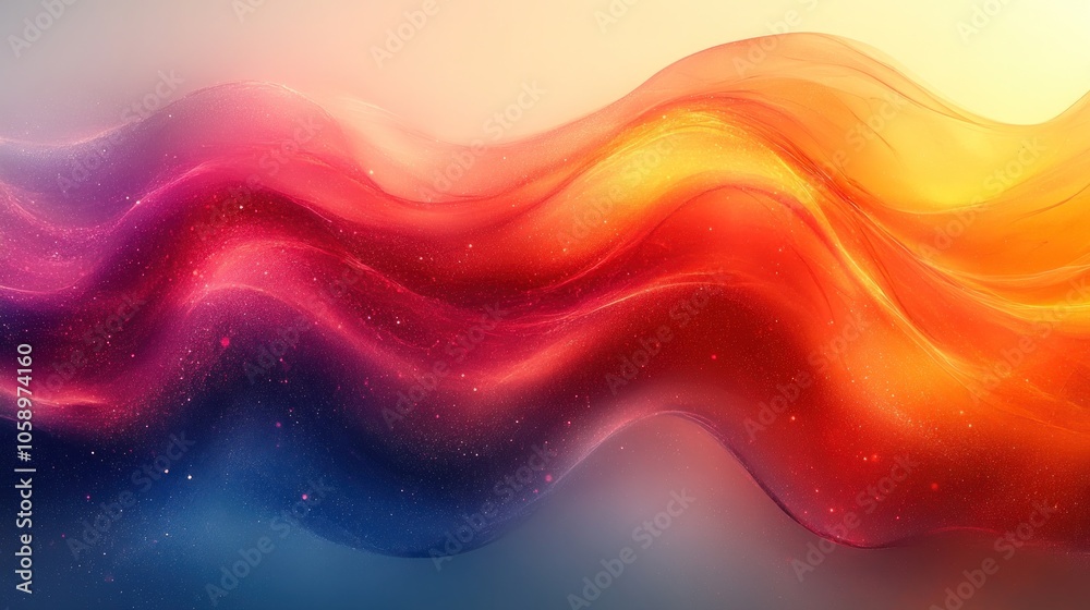 Abstract Colorful Waves Abstract Colorful Waves