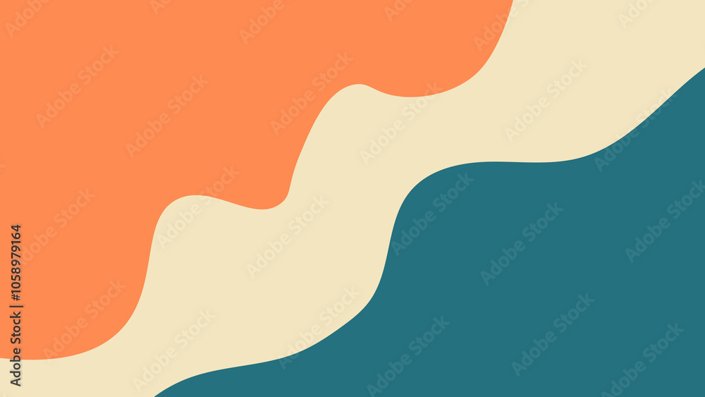 a colorful abstract background with a wave pattern