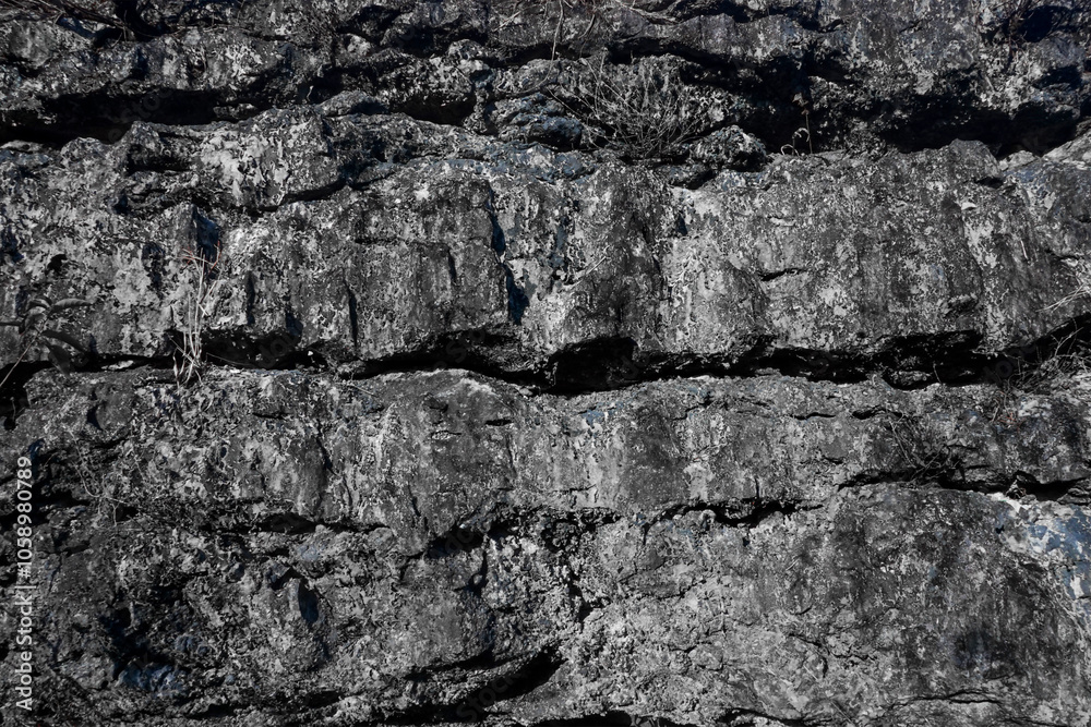 Photo of mountain rock texture suitable for background Photo of mountain rock texture suitable for background