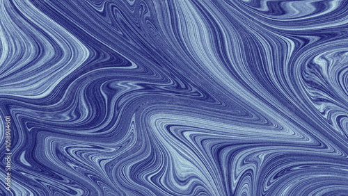 a blue and white marble pattern with a swirl