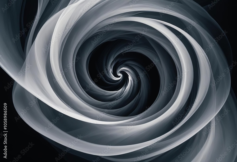 A Captivating Portrait of Fluid Freedom in Monochrome A Captivating Portrait of Fluid Freedom in Monochrome
