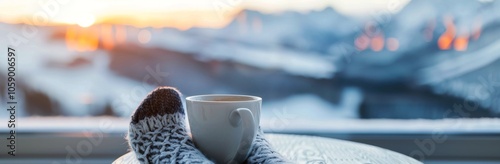 Cozy Winter Morning With Coffee