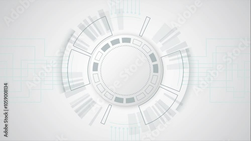AI artificial intelligence data mining circuit board electronic deep learning Computer chip technology. Futuristic cyber innovation automation brain. cyber innovation cyberpunk. 3D Illustration
