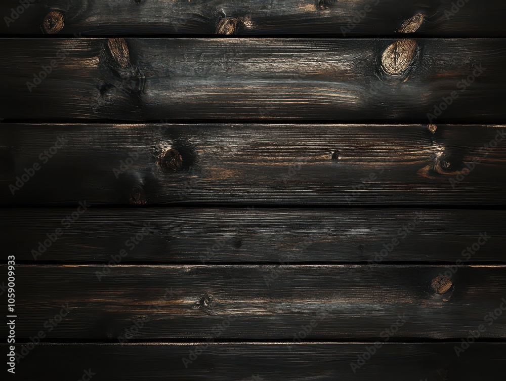 Old rustic dark brown wood planks texture. Background for banner, backdrop or texture for 3D mapping.Ai Generation Old rustic dark brown wood planks texture. Background for banner, backdrop or texture for 3D mapping.Ai Generation