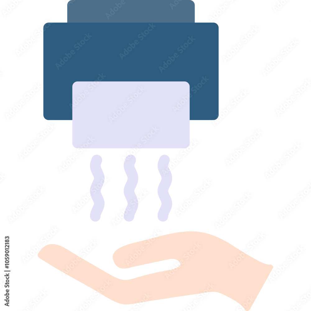 Hand Dryer Icon Hand Dryer Icon