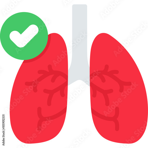 Healthy Lungs Icon