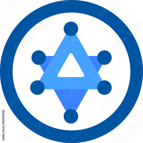 Hexagram Icon