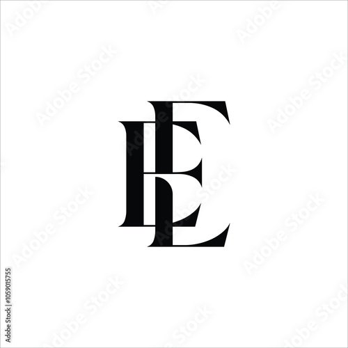 Elegant Double E Logo