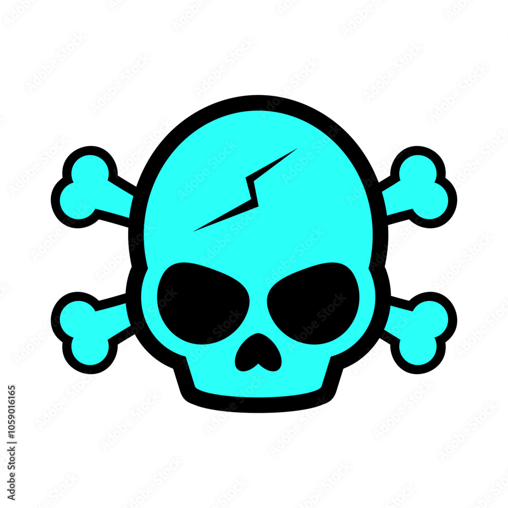 blue skull and crossbones. Halloween skull. scary skull. scary creature. scary animal. mystical. vector illustration. Halloween characters. monsters. ghost blue skull and crossbones. Halloween skull. scary skull. scary creature. scary animal. mystical. vector illustration. Halloween characters. monsters. ghost