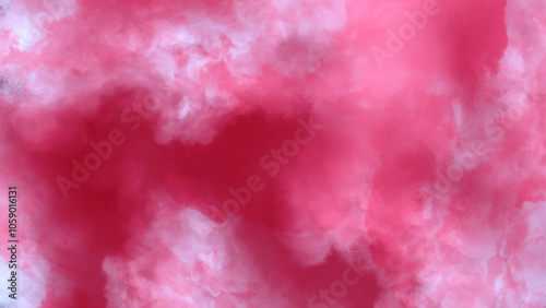 Abstract pink watercolor on white background. Seamless pattern of pink watercolor, Abstract pink texture.