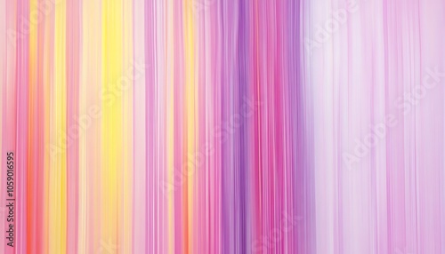 Abstract Pink and Yellow Vertical Stripe Background