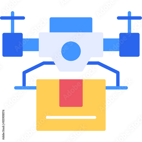 Drone Delivery Icon