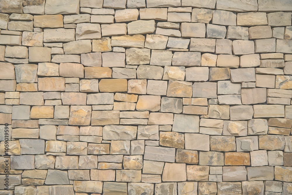 a close-up view of a wall constructed using irregularly shaped stones a close-up view of a wall constructed using irregularly shaped stones