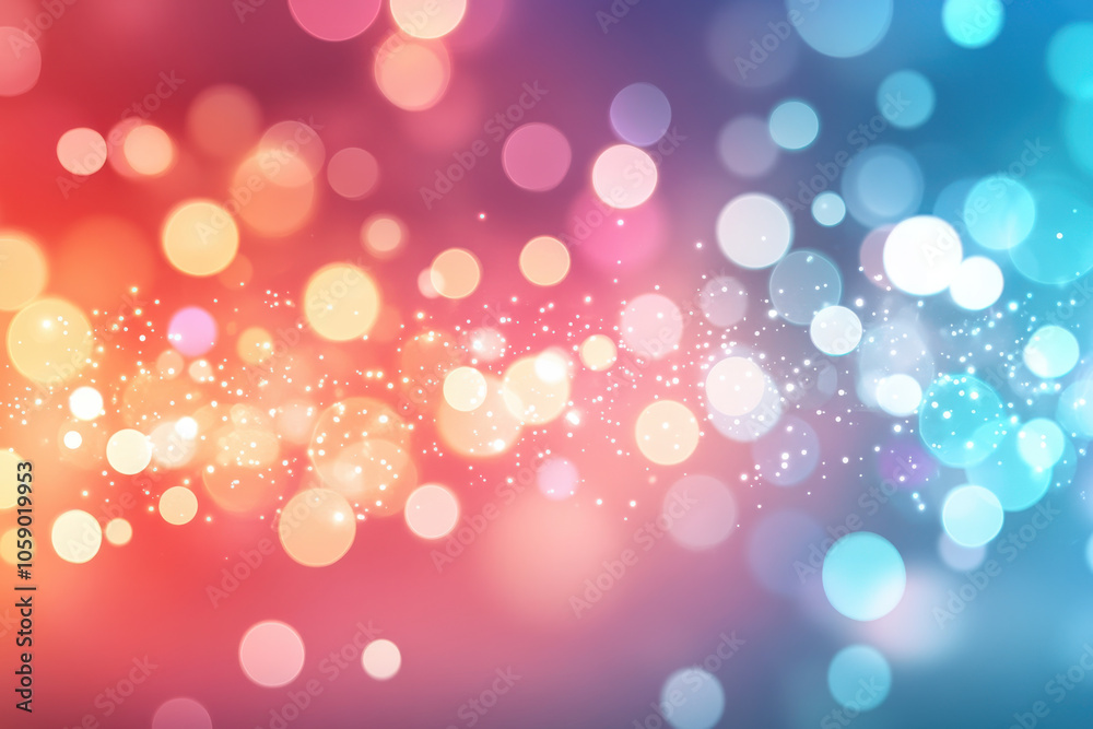 Colorful bokeh background with soft lights and sparkles, creating festive atmosphere. Perfect for holiday themes and celebrations Colorful bokeh background with soft lights and sparkles, creating festive atmosphere. Perfect for holiday themes and celebrations