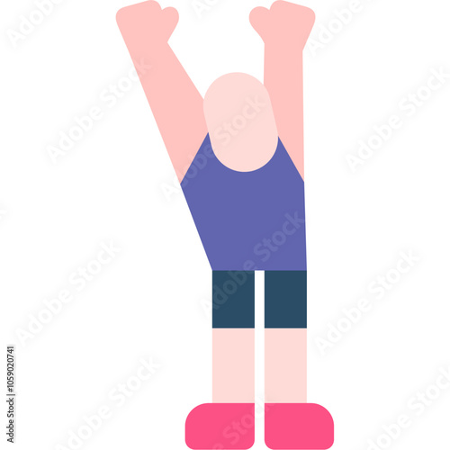 Stretching Icon
