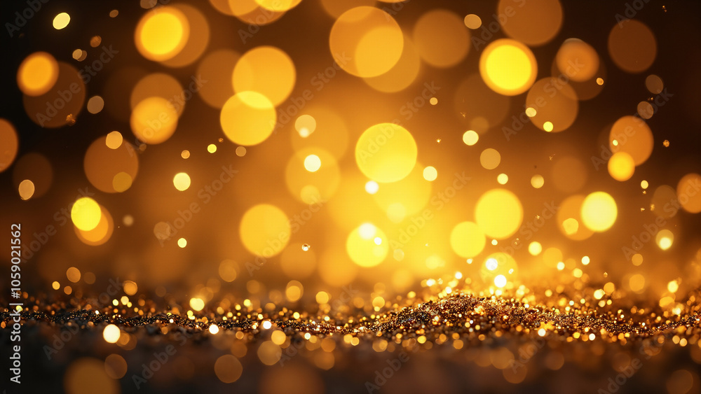 Enchanting Christmas Gold Bokeh Confetti: Festive Luxury Backdrop for Holiday Designs and Seasonal Marketing Enchanting Christmas Gold Bokeh Confetti: Festive Luxury Backdrop for Holiday Designs and Seasonal Marketing