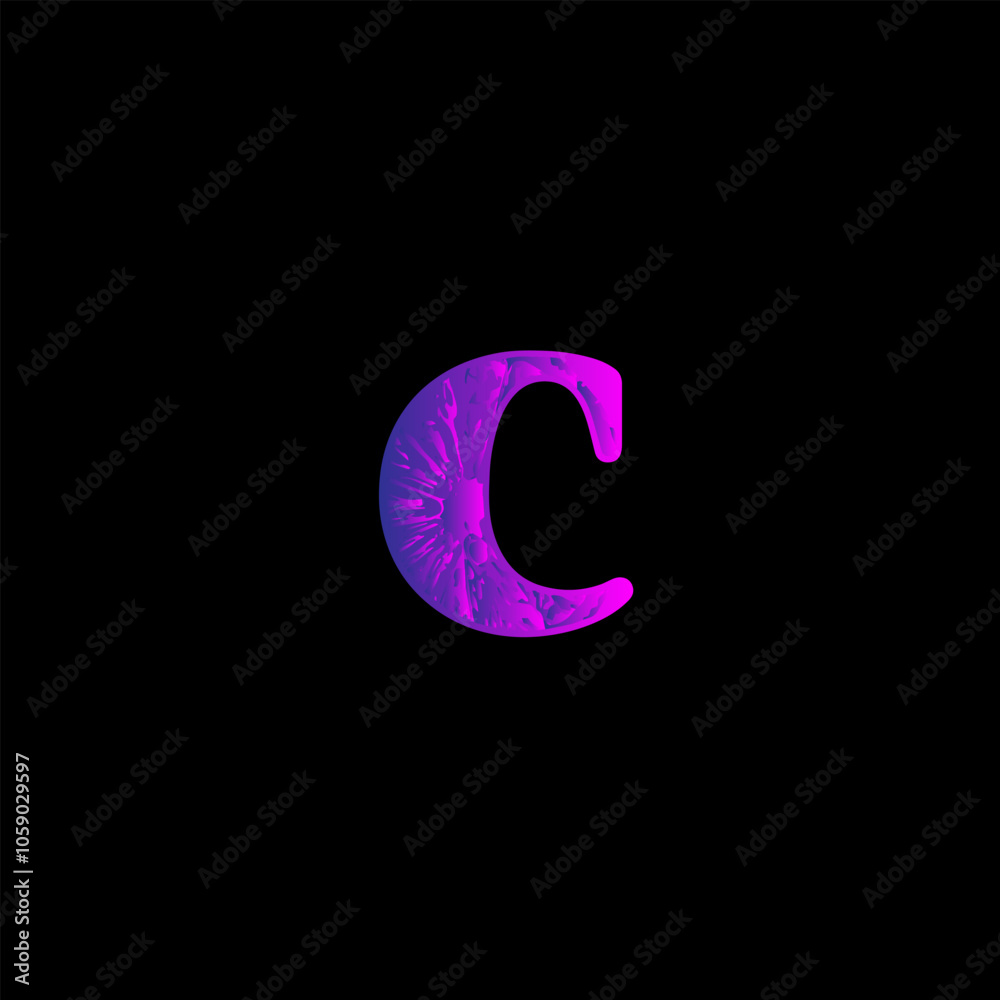 Fototapeta premium C letter logo design.Initial Letter c logo Icon.