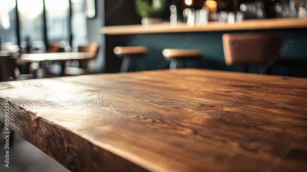 Corner table background of free space for your decoration. Blurred kitchen interior. Corner table background of free space for your decoration. Blurred kitchen interior.