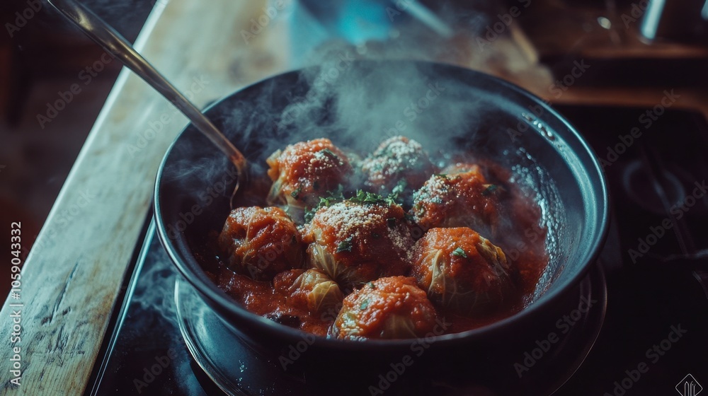 Delicious Meatballs in Rich Tomato Sauce Delicious Meatballs in Rich Tomato Sauce