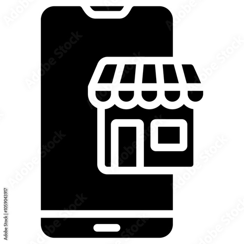 Mobile Shopping icon