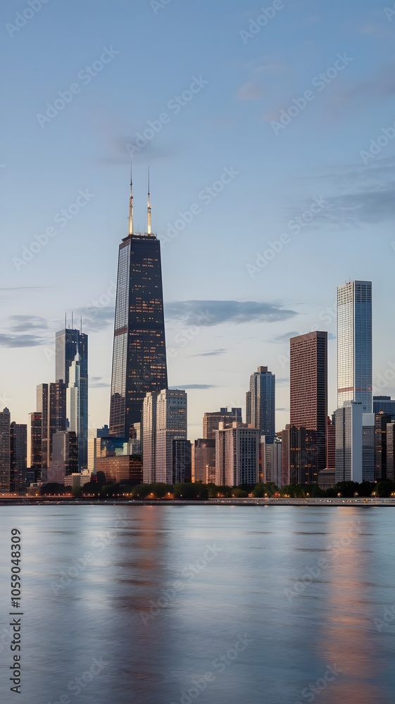 Fototapeta premium city skyline