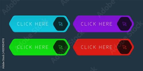 CTA button set with text: Click here.