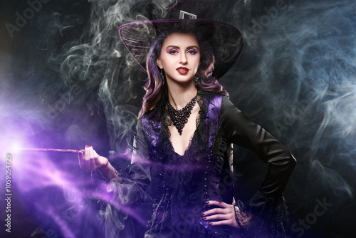 Billede på lærred enchanting fairy sorceress