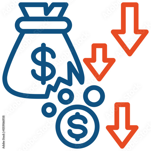 Money Loss Icon