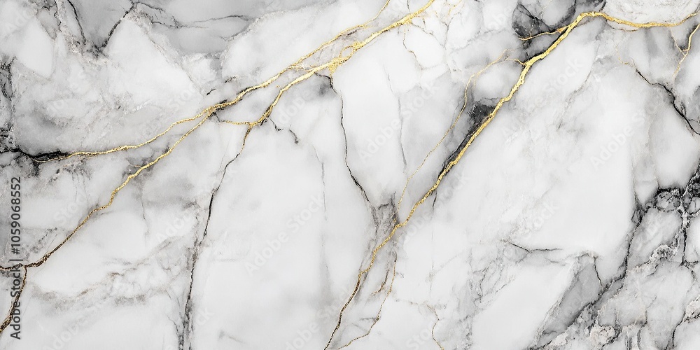Marble texture, surrounded by rounded edges with golden lines on the left side of the picture