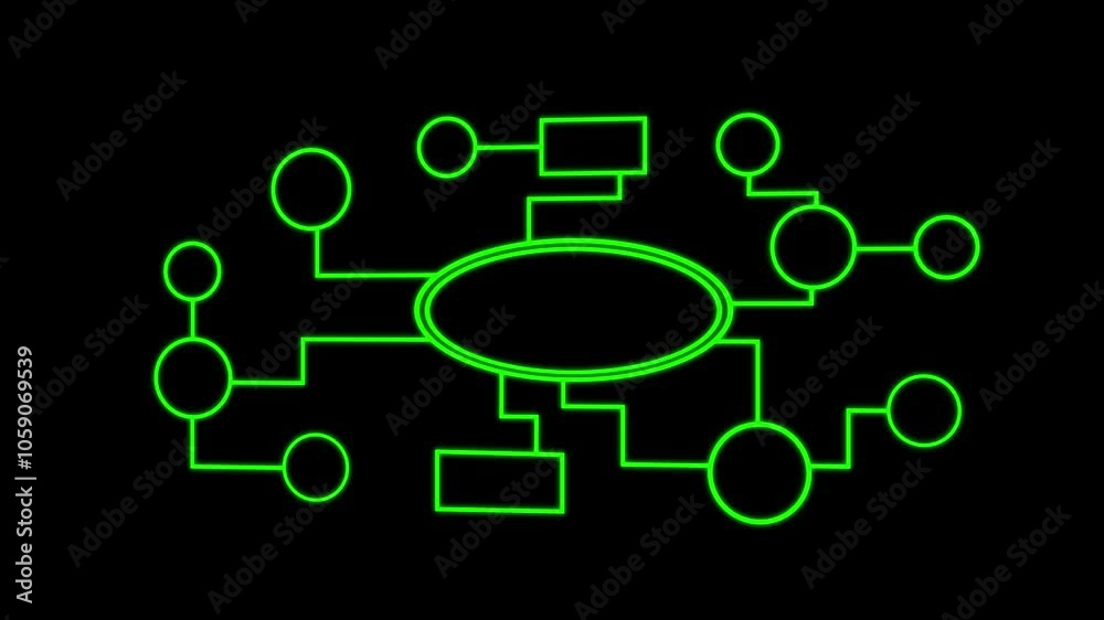 Marketing development strategy concept icon animation. Business, technology, internet and networking concept. Hud call icon animation Marketing development strategy concept icon animation. Business, technology, internet and networking concept. Hud call icon animation