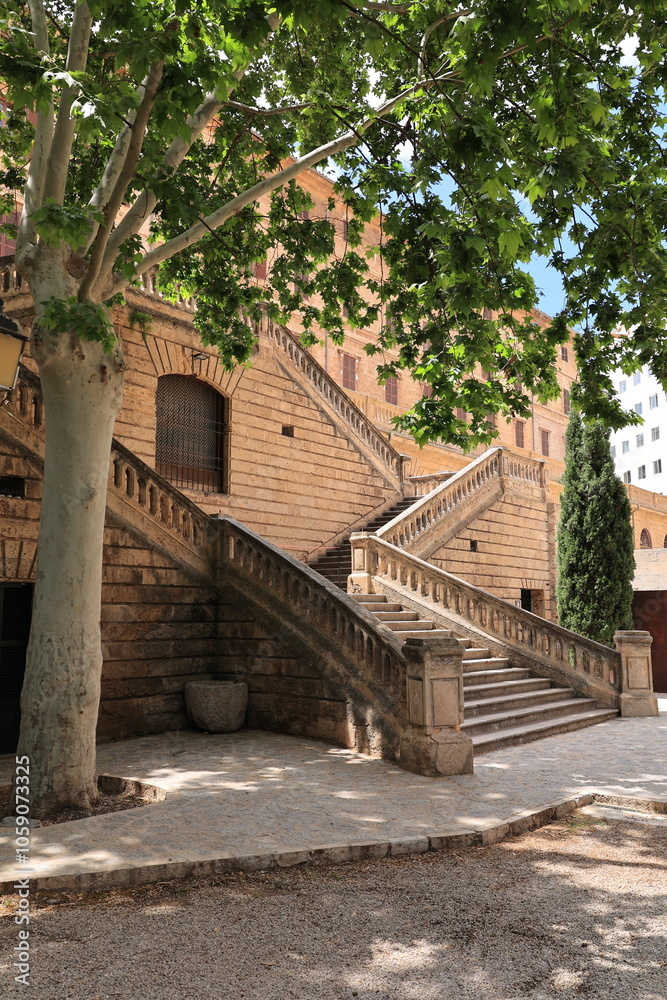 Blick in die Altstadt von Palma de Mallorca Blick in die Altstadt von Palma de Mallorca