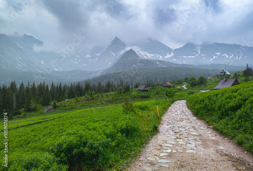 Cloudy mountains, Tatry, Dolina Gasienicowa