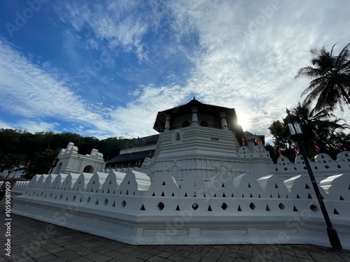 buddhism temple of kandy Srilanka- Sri Dalada Maligawa photo