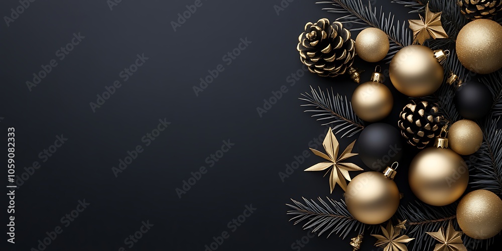 Christmas Ornament Decor Subtle Blur Background with Space for Custom Text Christmas Ornament Decor Subtle Blur Background with Space for Custom Text