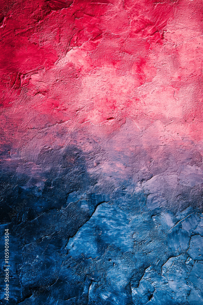 Vertical Opposed colors texture banner, abstract political election conflicts concept. Vertical Opposed colors texture banner, abstract political election conflicts concept.