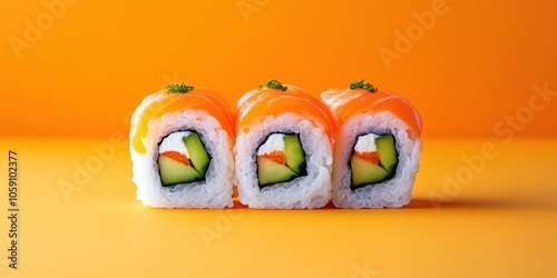 three sui rolls with cus and avoca photo