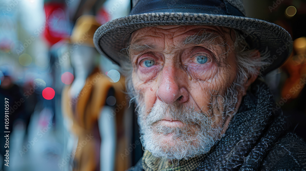 Homeless Old Man Homeless Old Man