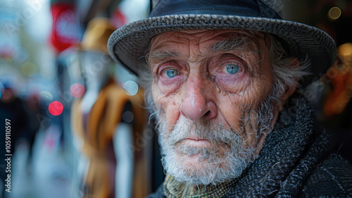 Homeless Old Man