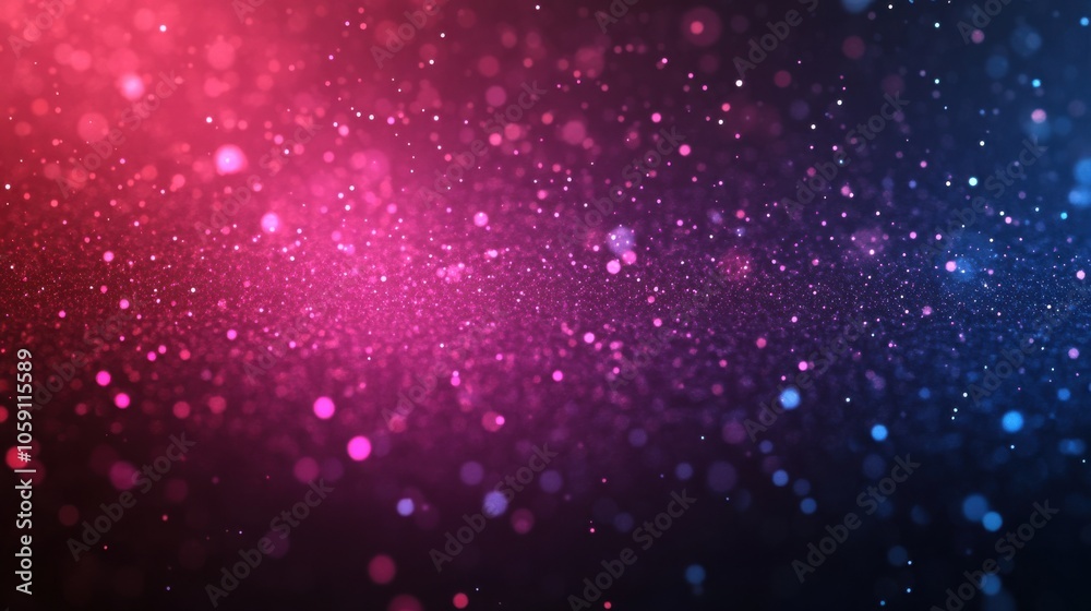 Fototapeta premium Vibrant Patriotic Scene with Stars and Stripes Effect