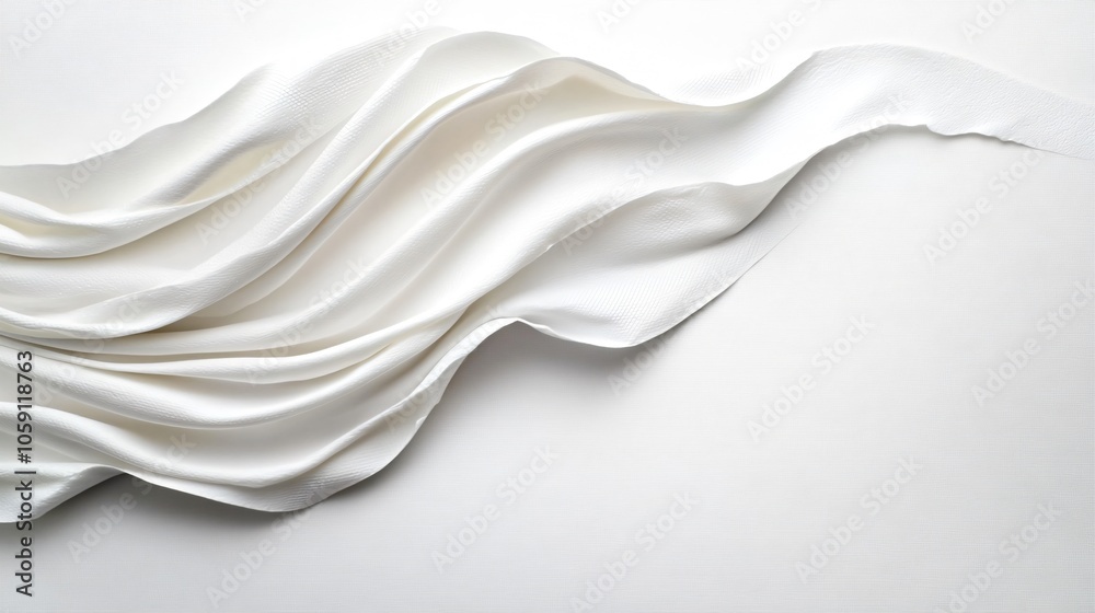 Fototapeta premium white silk background