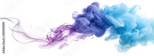A blue smoke cloud and thunderlight design. Magical fluffy mist that glows and has a bolt energy charge overlay in a turquoise design