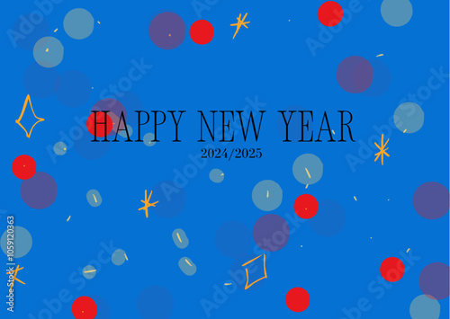 Cartolina Business Postcard Happy New Year 2024/2025