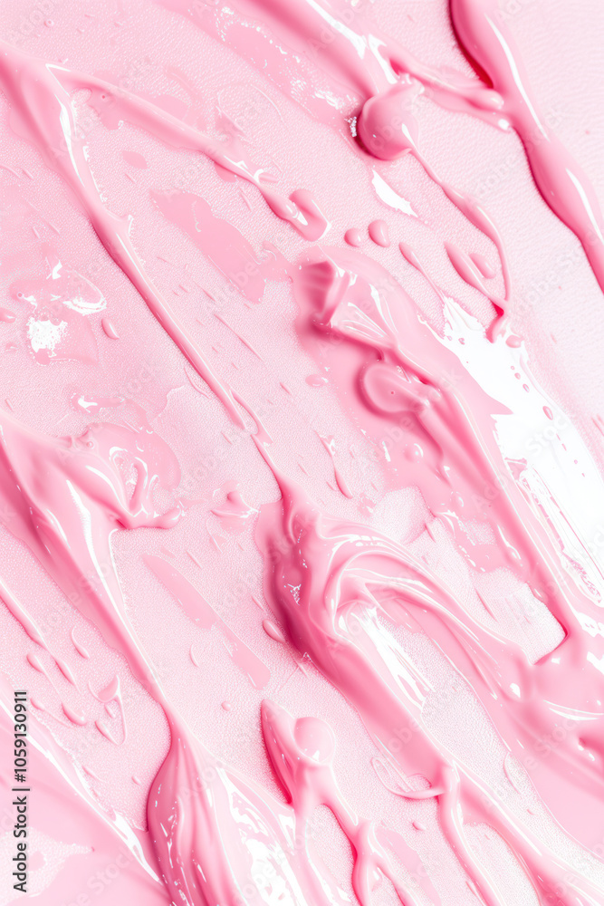 Vertical Vertical Plant leaf closeup. Mosaic pattern of cells and veins.