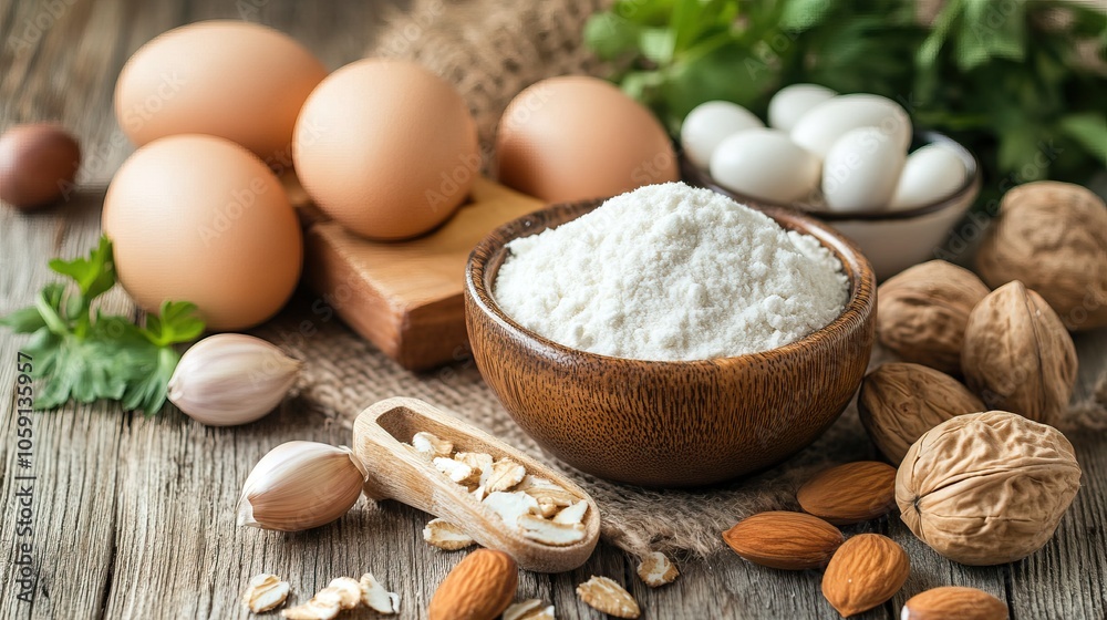 Composition with common food allergens Composition with common food allergens