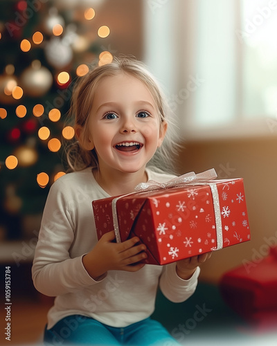 A young child with a bright...