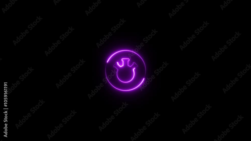Glowing and bright neon line danger poison animated sign icon, toxic sign skull icon. Warning skull symbol. Death attention, and danger parson icon neon line animation on black background. Glowing and bright neon line danger poison animated sign icon, toxic sign skull icon. Warning skull symbol. Death attention, and danger parson icon neon line animation on black background.