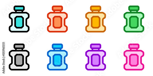 Editable mouthwash vector icon. Dentistry, healthcare, medical. Part of a big icon set family. Perfect for web and app interfaces, presentations, infographics, etc