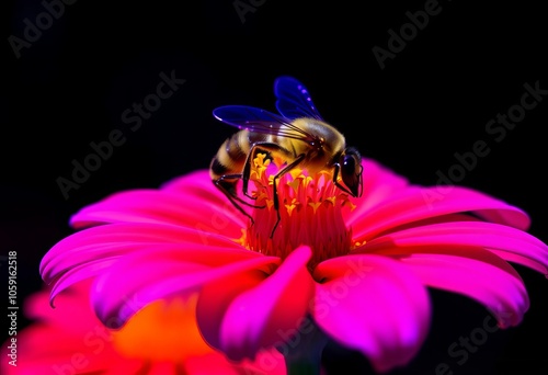 S UV photography S Neon art Su Flower attracting pollinators inv