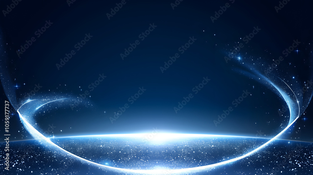 Obraz premium space, light, star, sky, galaxy, night, stars, planet, earth, universe, astronomy, blue, sun, cosmos, illustration, dark, science, nebula, bright, energy, sunrise, glowing, fantasy, wallpaper, glow